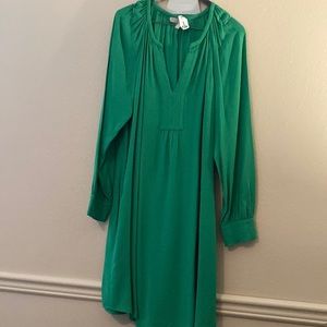 Banana Republic dress, size 10, green color